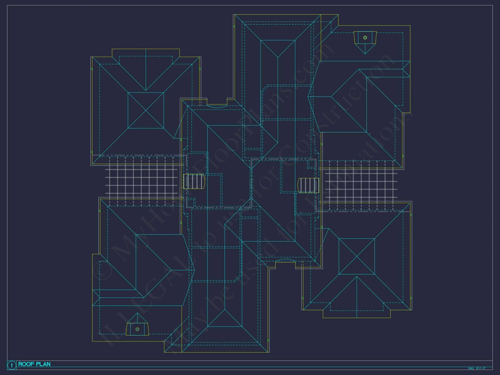 Modern 2-Story House Plan with Balcony, Bonus Room & Vaulted Ceilings