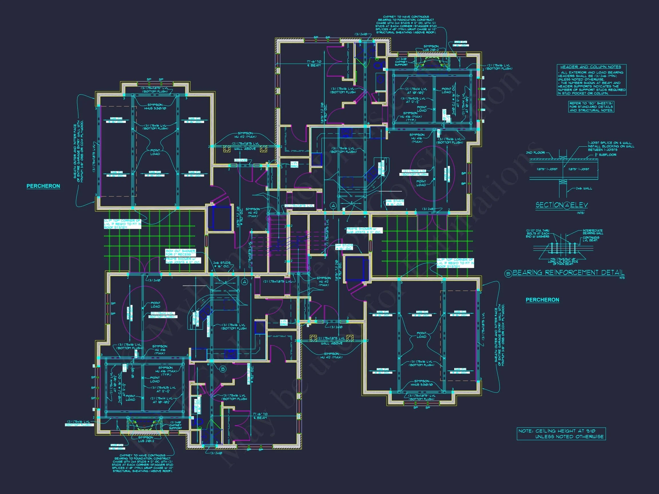 Modern 2-Story House Plan with Balcony, Bonus Room & Vaulted Ceilings