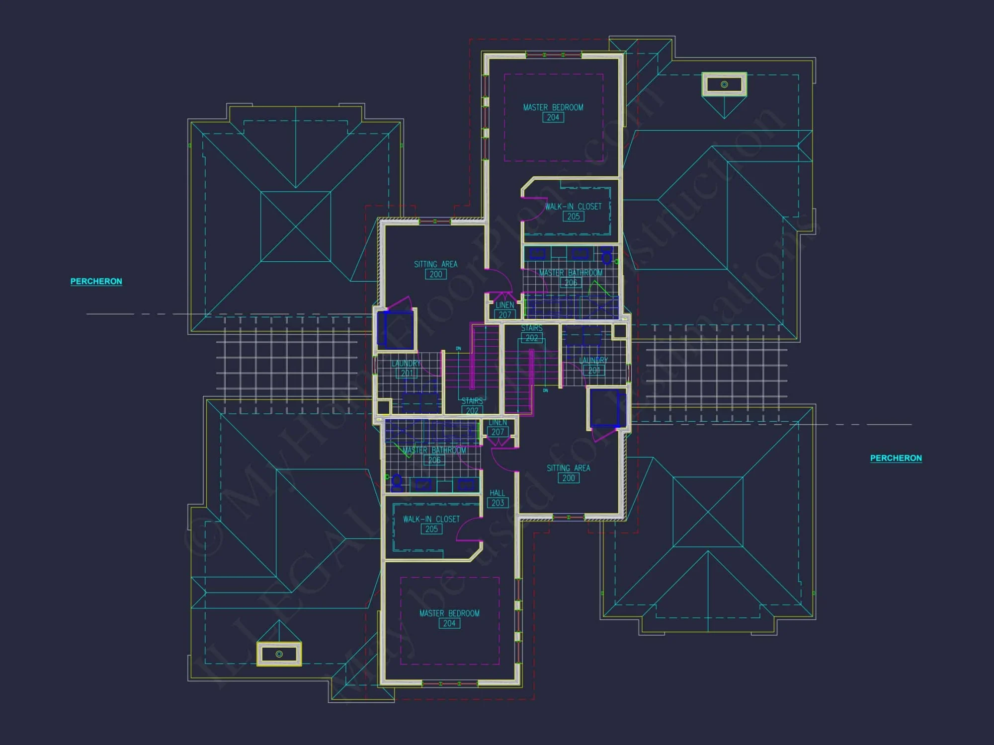 Modern 2-Story House Plan with Balcony, Bonus Room & Vaulted Ceilings