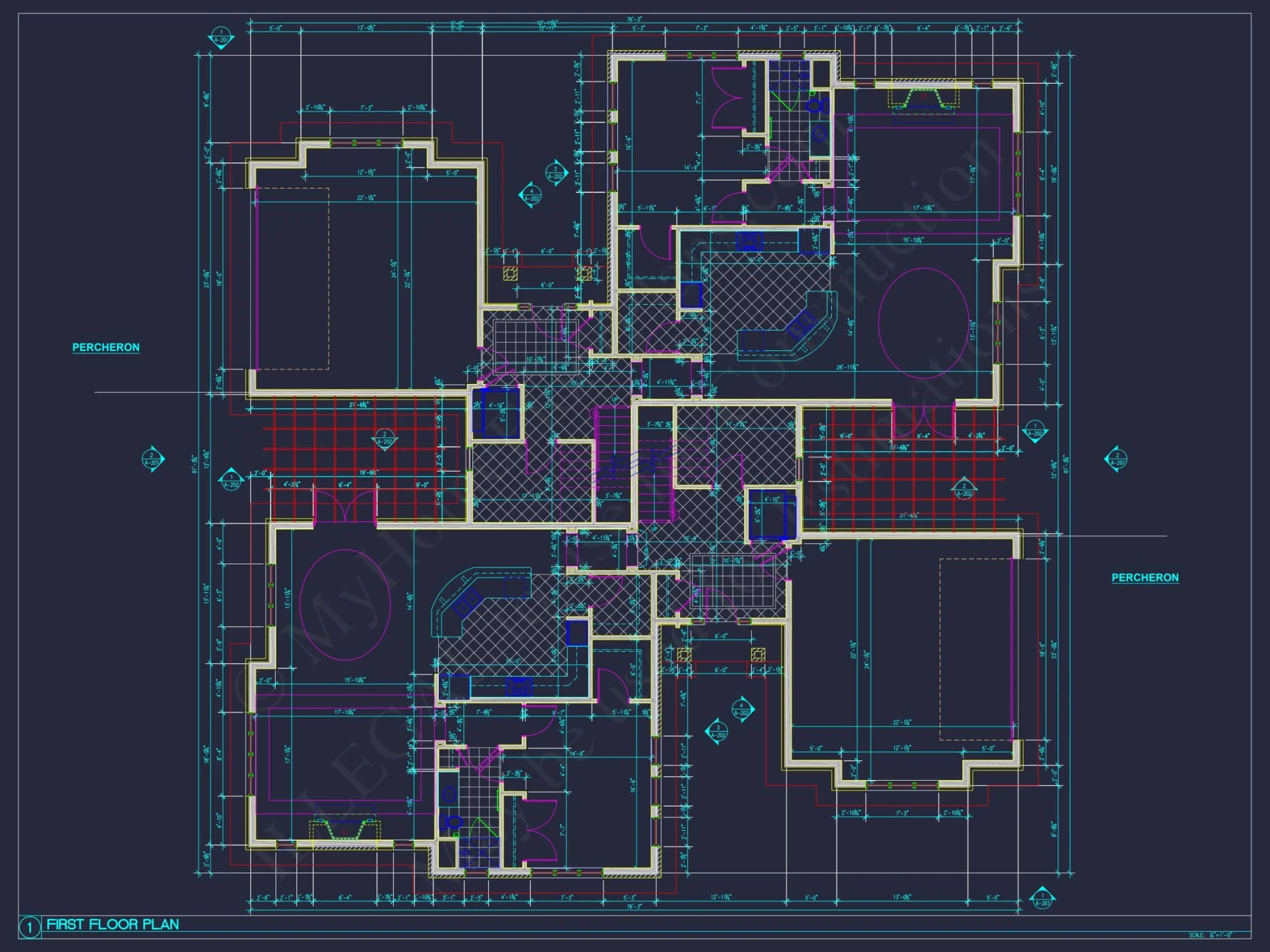 Modern 2-Story House Plan with Balcony, Bonus Room & Vaulted Ceilings