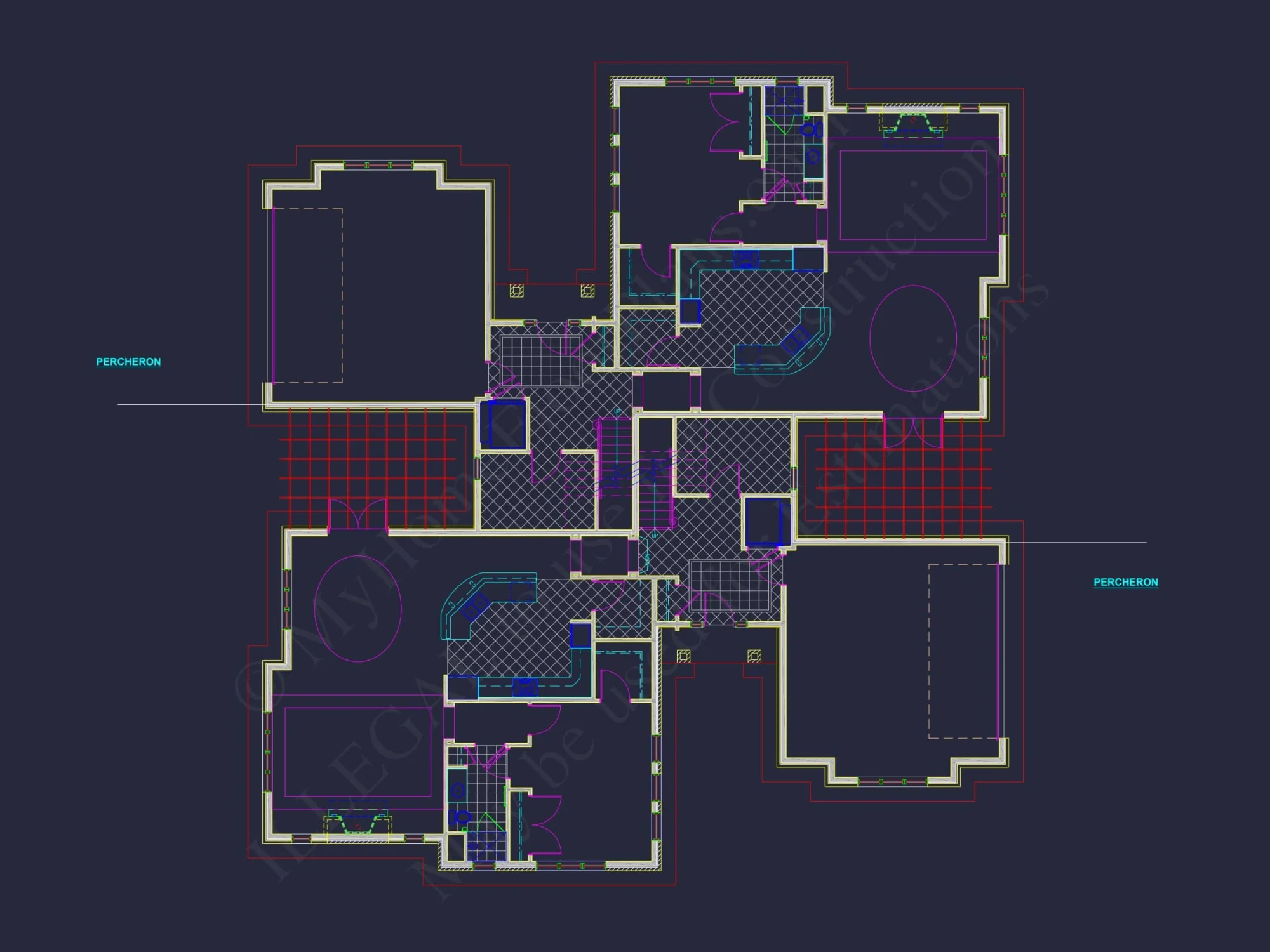 Modern 2-Story House Plan with Balcony, Bonus Room & Vaulted Ceilings