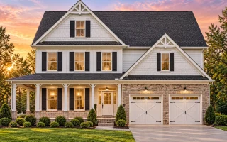 Plan  10-1561B - The Setting |  Craftsman - 5-Bed, 3.5-Bath, 3,321 SF