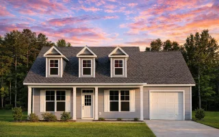 Plan  19-1698 - Dot Retreat |  GUEST-Cape Cod - 4-Bed, 3.5-Bath, 900 SF