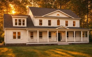 Plan  10-1682 - Ache Manor |  Colonial Revival - 4-Bed, 3-Bath, 3,306 SF