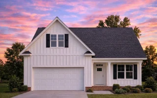 Plan  9-1833 - Breath Estate |  Modern Farmhouse - 1-Bed, 2-Bath, 989 SF