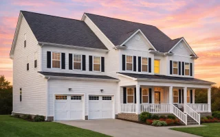 Plan  10-1925 - Wind Retreat |  Traditional Colonial - 4-Bed, 3.5-Bath, 4,013 SF