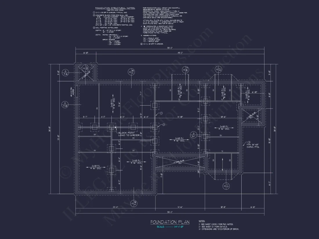 Traditional Home Plan Functional One-Story Layout with CAD Blueprints