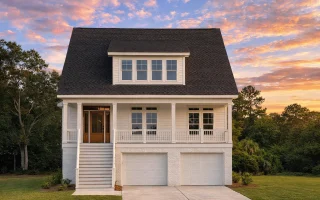 Plan  17-1339 - Typhoon House |  Coastal Traditional - 4-Bed, 3-Bath, 2,515 SF