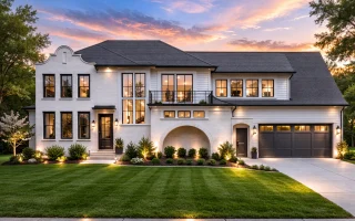 Plan  20-1231 - Tear House | New  American - 4-Bed, 4.5-Bath, 5,669 SF