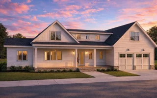 Plan  20-1553 - Entity Manor |  Modern Farmhouse - 4-Bed, 3.5-Bath, 2,750 SF
