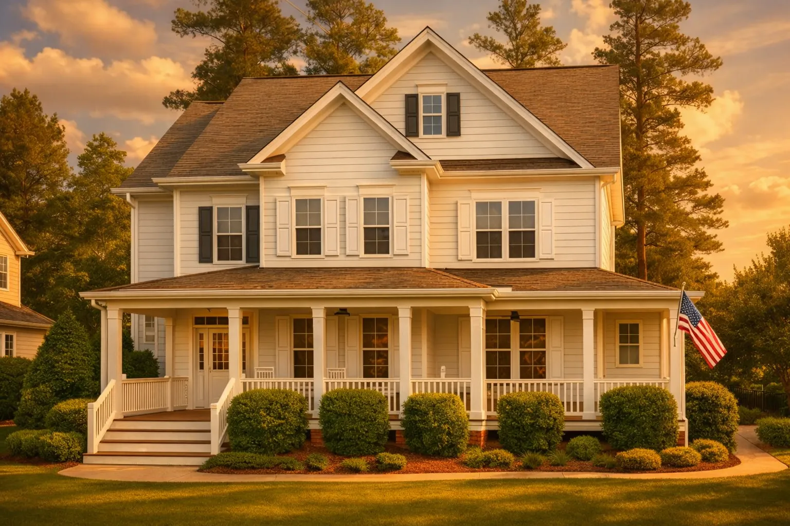 Elegant 5 Bedroom Colonial House Plan 2719 Sq Ft With Open Layout