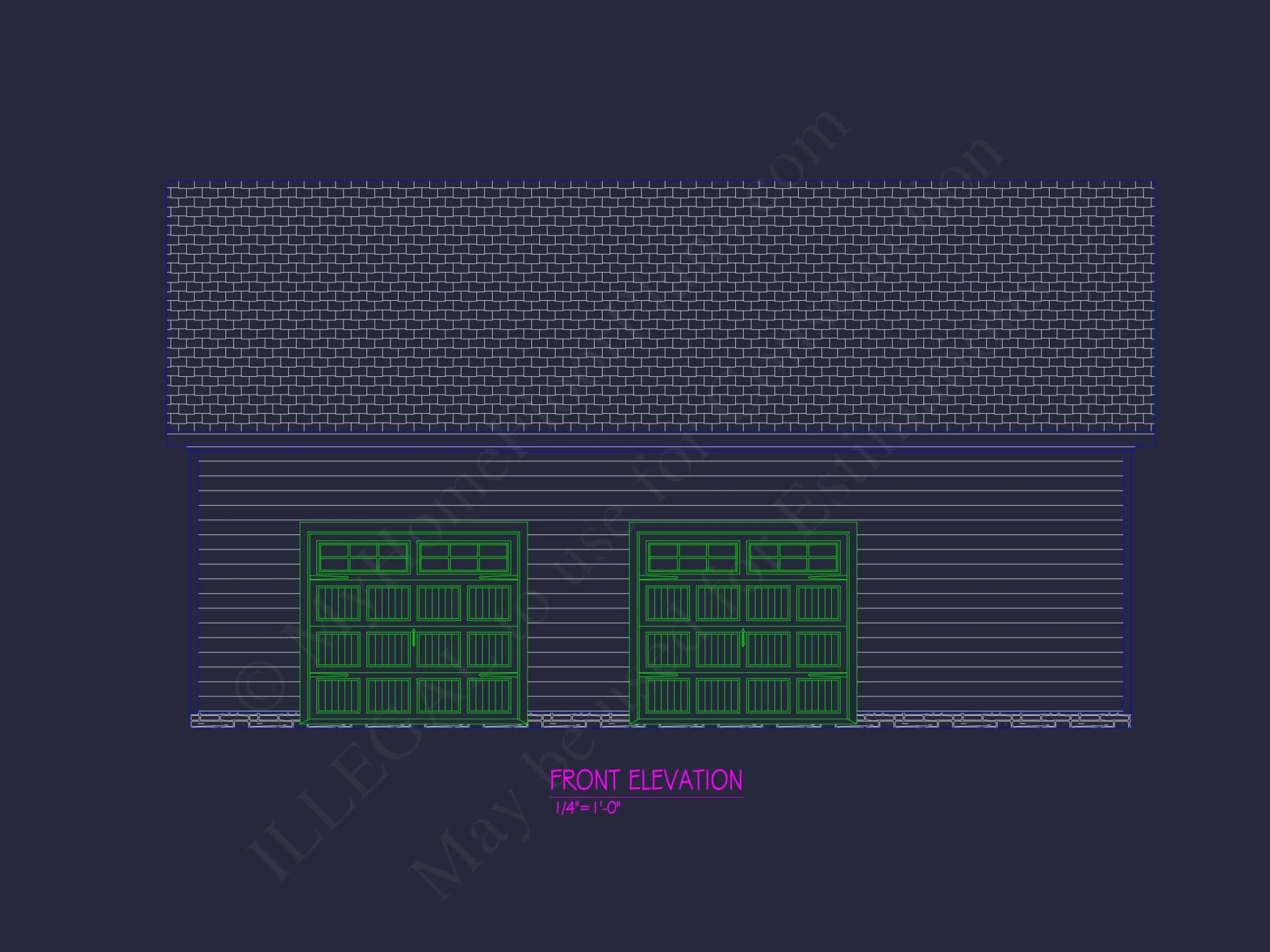 Versatile Garage House Plan with CAD Designs & Vaulted Ceilings