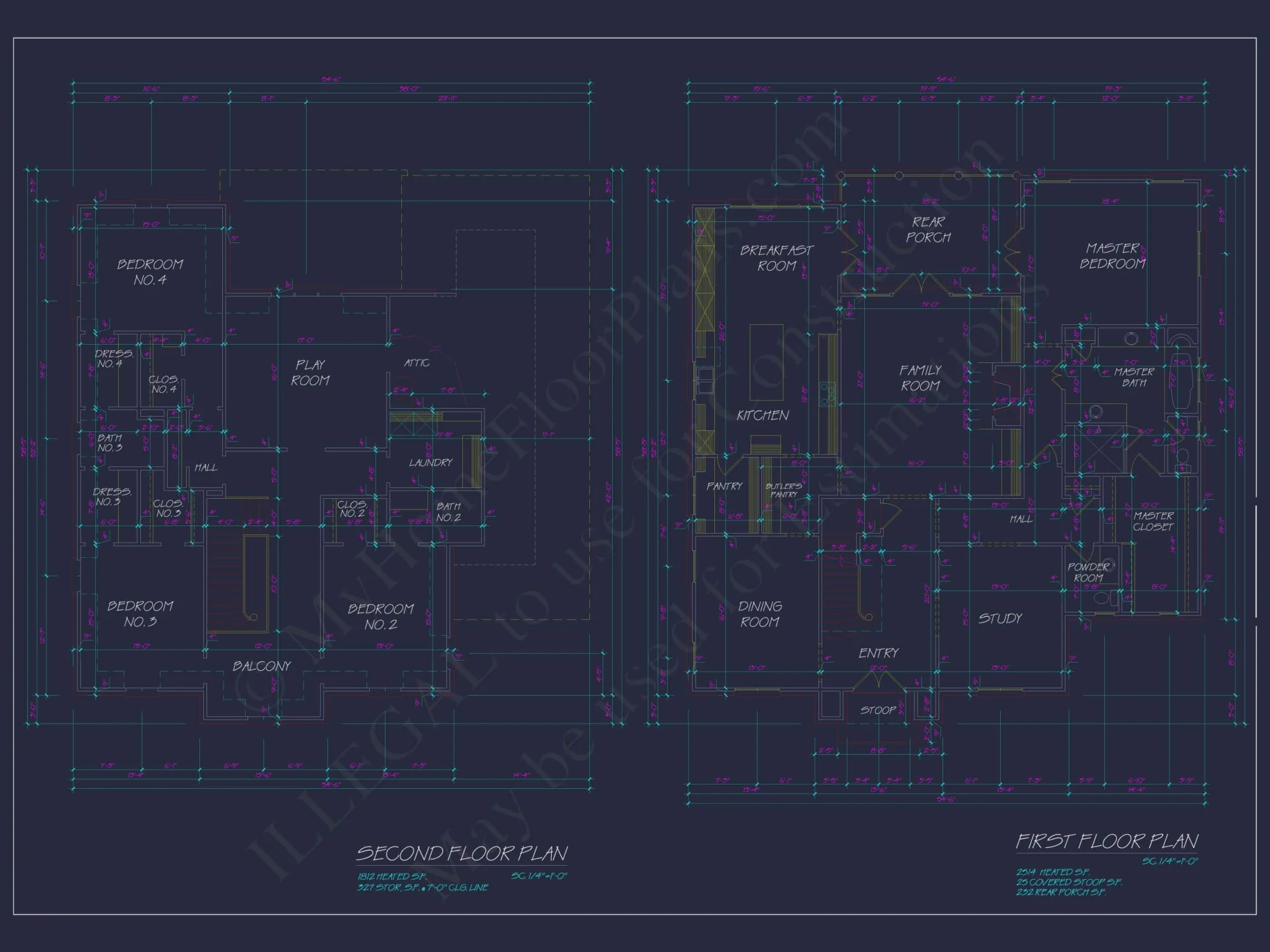 3-Story House Plan with Basement, Balcony & Open Floor Layout