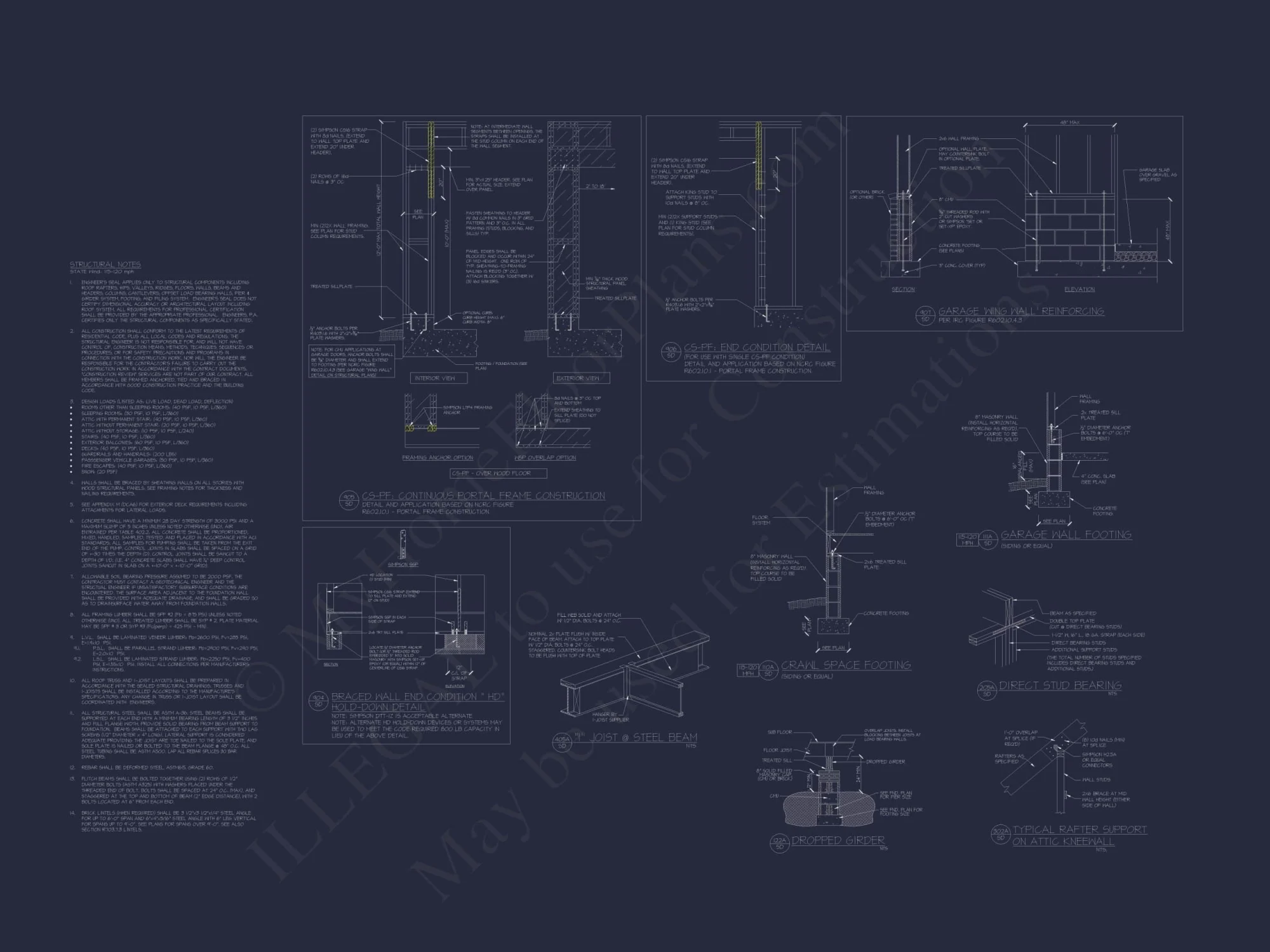 Spacious Home Plan with Modern Architecture & CAD Designs