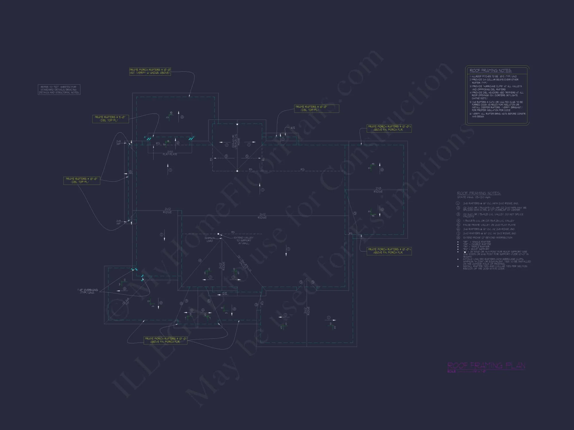 Spacious Home Plan with Modern Architecture & CAD Designs
