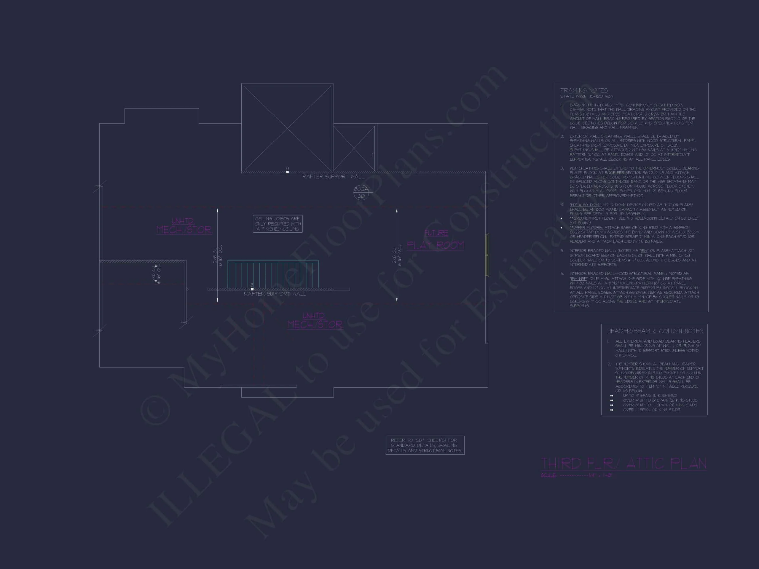 20-1128 HOUSE PLAN - Spacious House Plan with Modern Architecture & CAD Designs 5 Spacious Home Plan with Modern Architecture & CAD Designs
