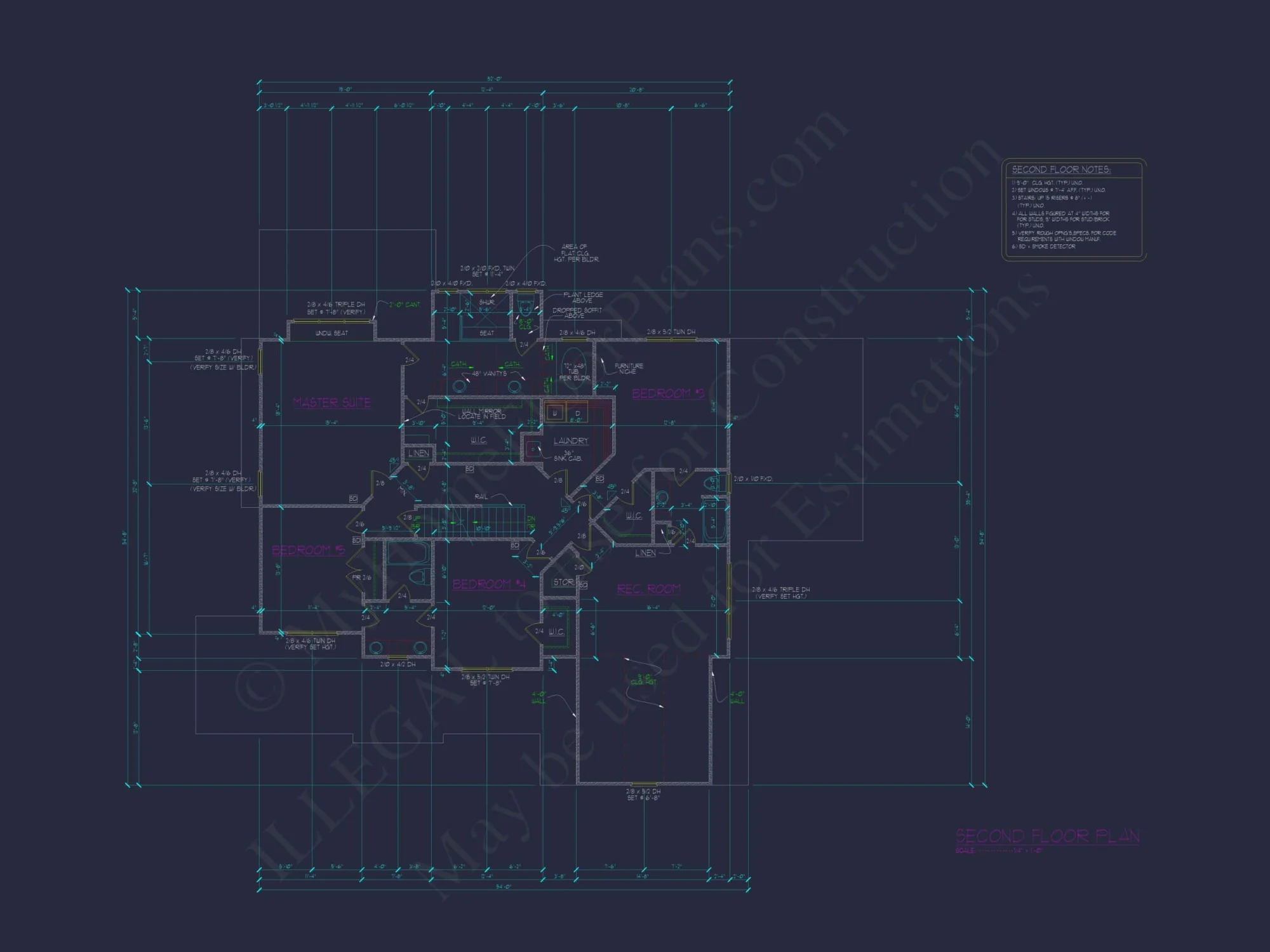 Spacious Home Plan with Modern Architecture & CAD Designs
