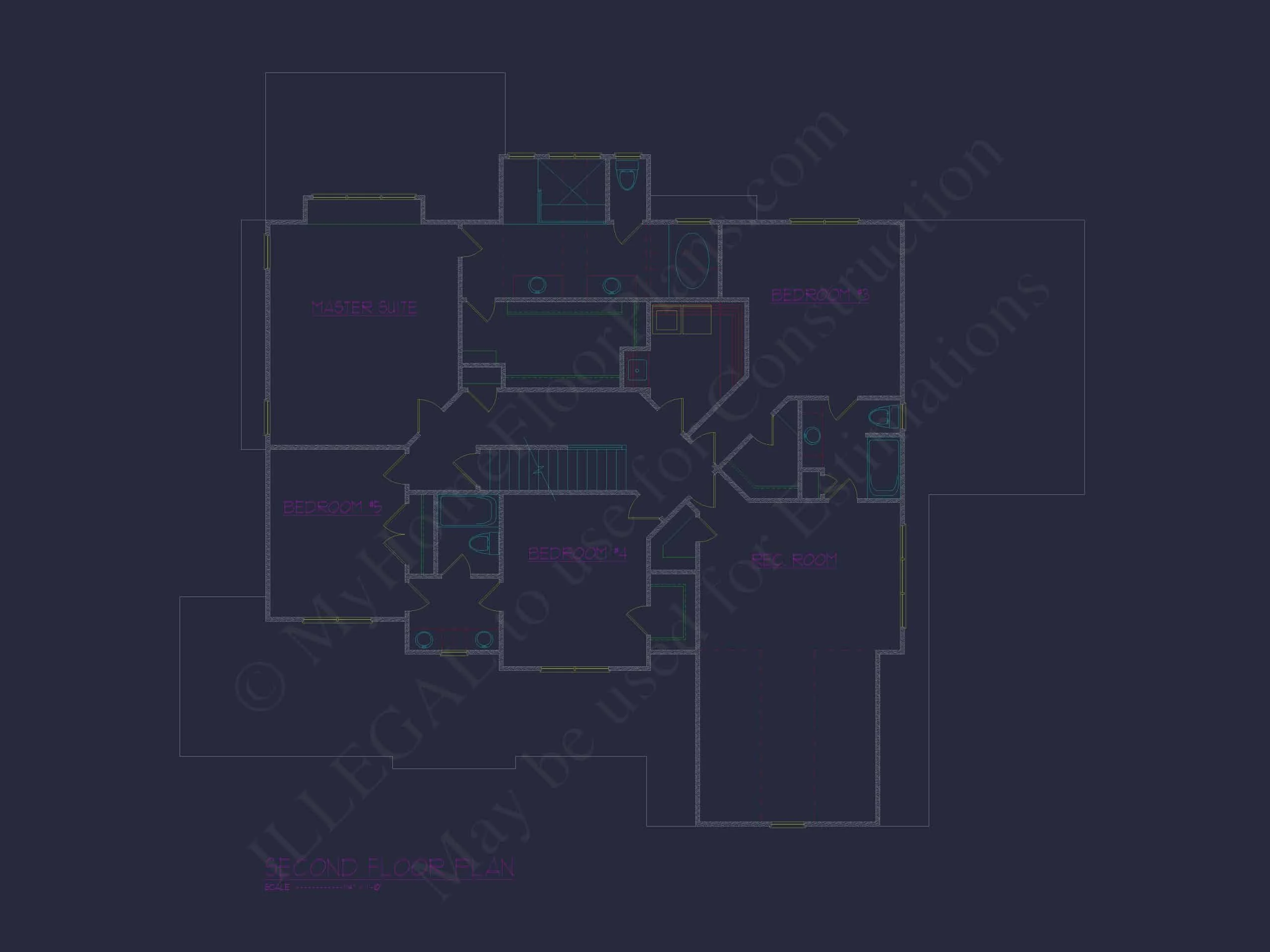 20-1128 HOUSE PLAN - Spacious House Plan with Modern Architecture & CAD Designs 13 Spacious Home Plan with Modern Architecture & CAD Designs