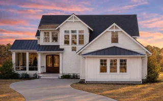 Plan  14-1667 - Charter Estate |  Modern Farmhouse - 3-Bed, 3-Bath, 2,894 SF