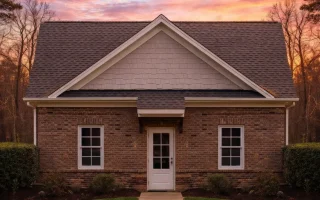 Plan  15-1224 - The Concept |  Traditional Colonial Garage - 1-Bed, 1-Bath, 620 SF