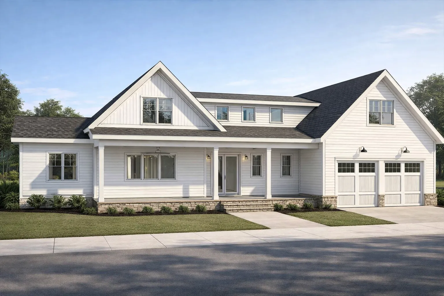 Southwestern House Plans 15 4 bedrooms, 3 baths, and 2 stories