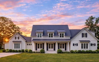 Plan  20-1173 - Pledge House |  Modern Farmhouse - 4-Bed, 3.5-Bath, 4,389 SF