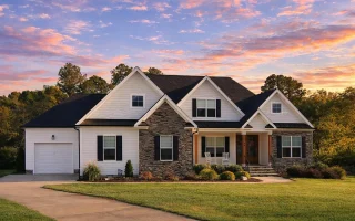 Plan  20-1923 - Borough Retreat |  Modern Farmhouse - 3-Bed, 4-Bath, 3,285 SF