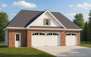 Plan  11-1423 - Lineage Retreat |  Carriage House - 0-Bed, 0-Bath, 1,207 SF