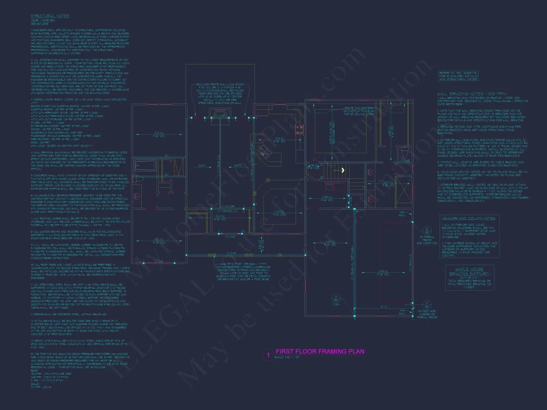 Charming 1.5-Story Home Blueprint with Craftsman Style and CAD Designs