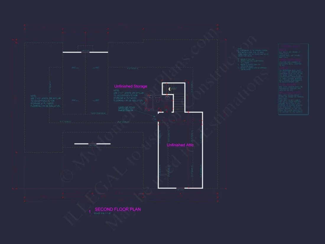 Charming 1.5-Story Home Blueprint with Craftsman Style and CAD Designs