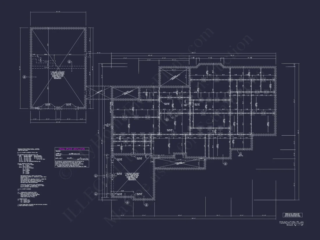 Luxury House Plan with Spacious Floor Plan, CAD Designs & Blueprint