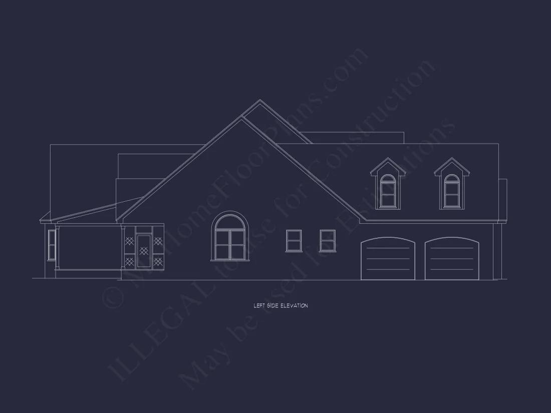 Luxury House Plan with Spacious Floor Plan, CAD Designs & Blueprint
