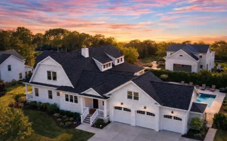 Plan  14-1085 - Legend Retreat |  Shingle Style - 4-Bed, 4-Bath, 4,651 SF