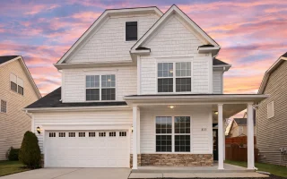 Plan  10-1282 - The Orbit |  Traditional Colonial Revival Suburban - 5-Bed, 2,525 SF