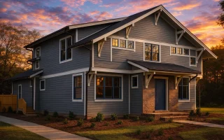 Plan  10-1389B - Shell House |  Craftsman - 3-Bed, 3-Bath, 2,180 SF