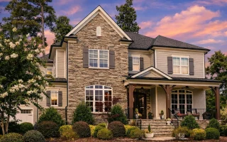 Plan  13-1893 - The Golden Mean |  Traditional Colonial - 5-Bed, 5-Bath, 4,203 SF