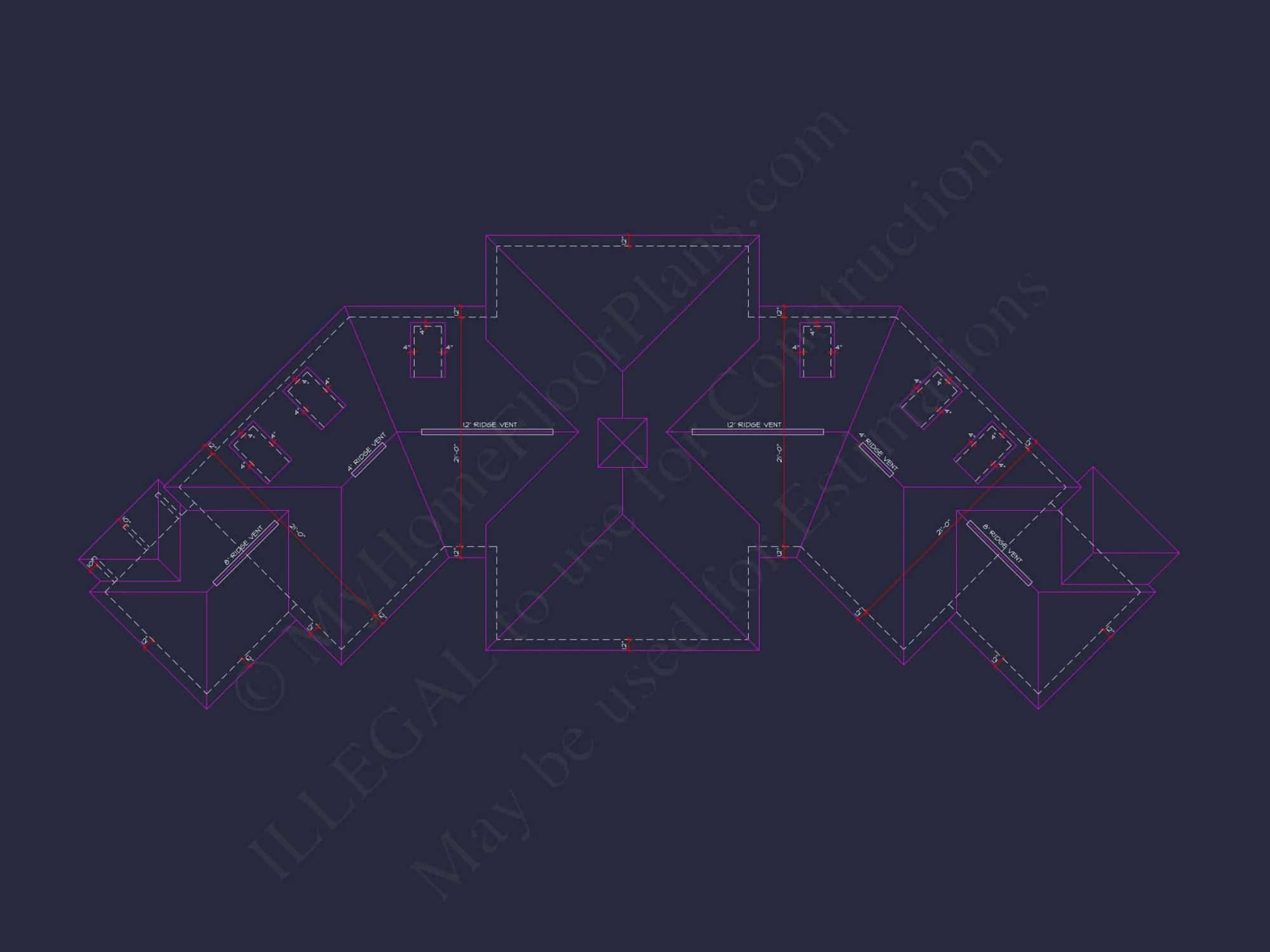 Clubhouse Floor Plan with Pool Pavilion and Craftsman Architectural Style