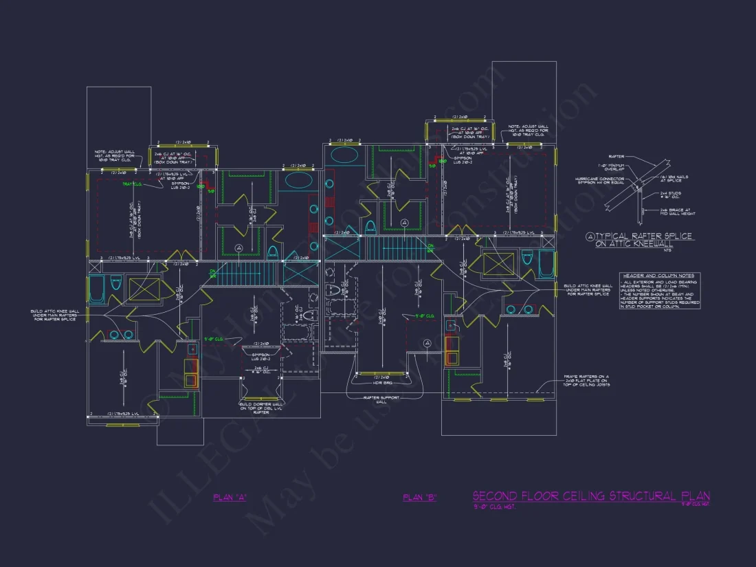 Spacious Craftsman Duplex House Plan with Vaulted Ceilings & CAD Designs