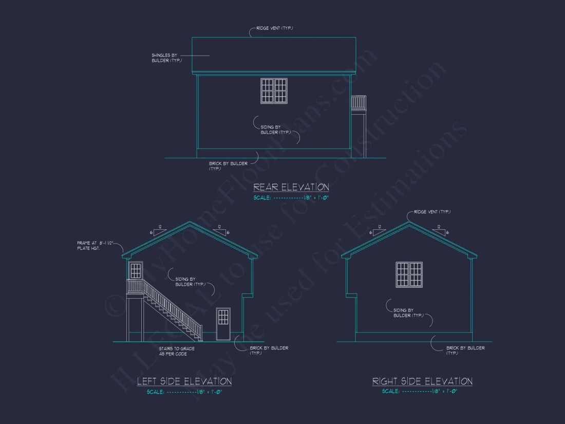 Custom Garage with Living Space – Functional CAD Floor Plan