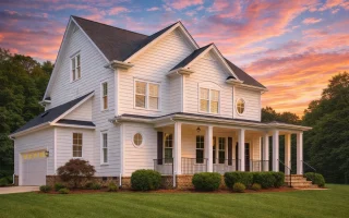 Plan  9-1051 - Vector Estate |  Coastal Traditional - 4-Bed, 3.5-Bath, 3,059 SF