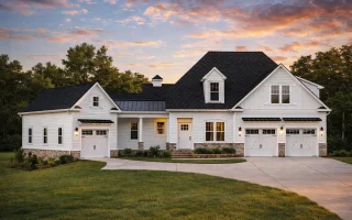 Plan  12-2335 - Current Estate |  Modern Farmhouse - 4-Bed, 3-Bath, 3,048 SF
