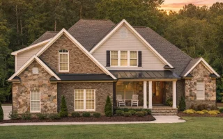 Plan  12-2087 - Radiant House | New  American - 4-Bed, 3.5-Bath, 3,261 SF