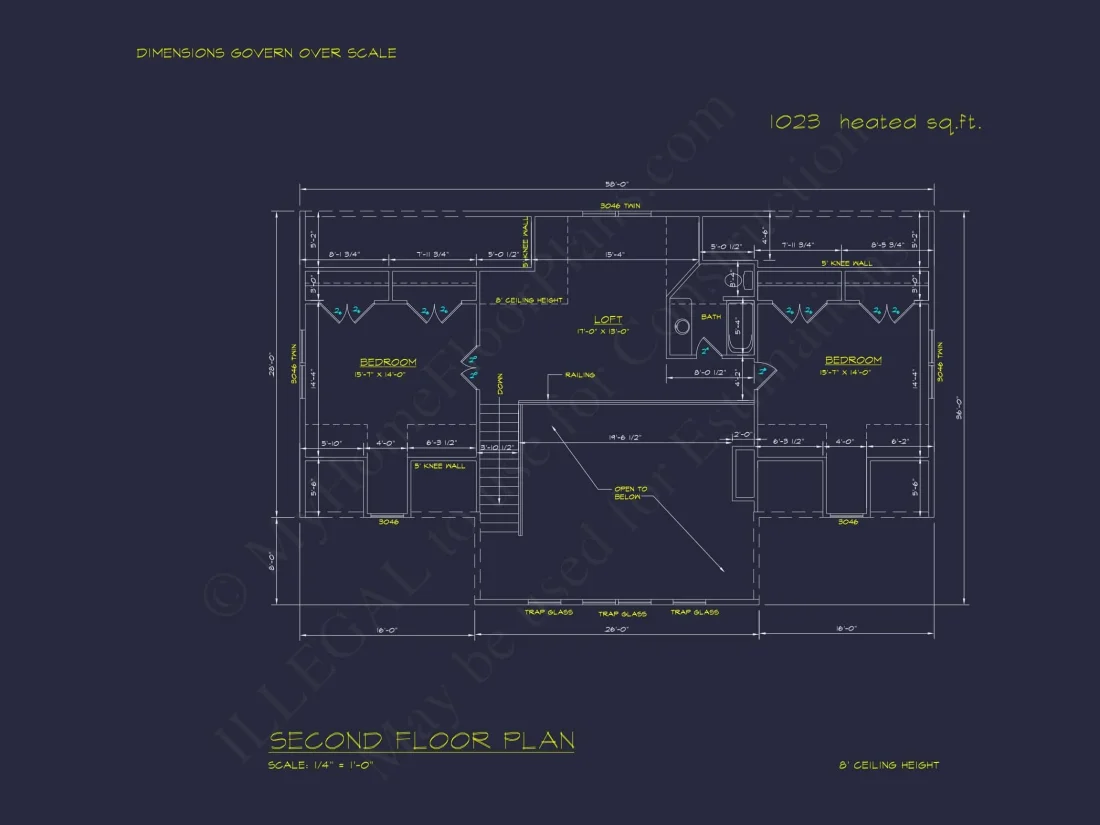 Stunning 2-Story House Plan with Modern Floor Plans & CAD Designs