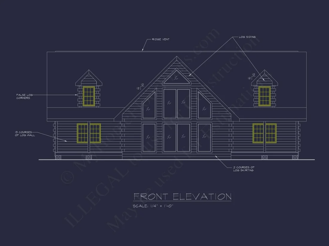 Stunning 2-Story House Plan with Modern Floor Plans & CAD Designs