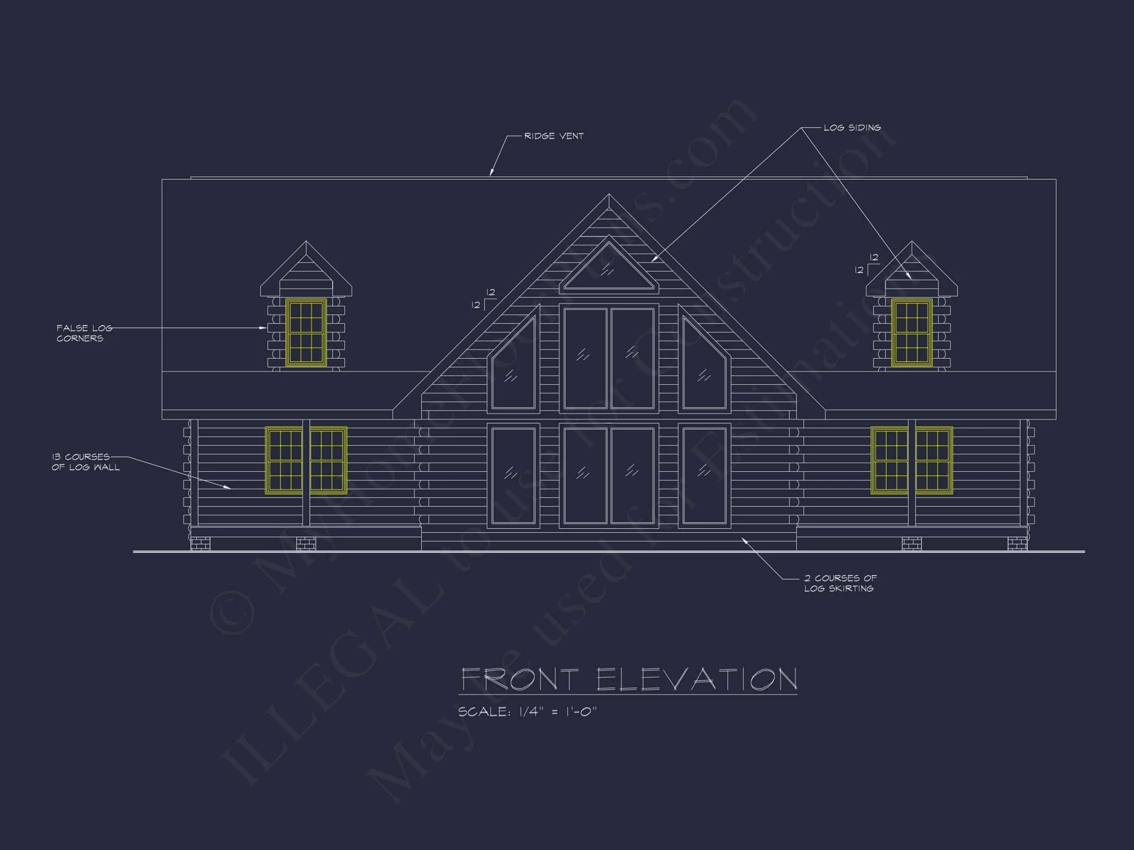 Stunning 2-Story House Plan with Modern Floor Plans & CAD Designs