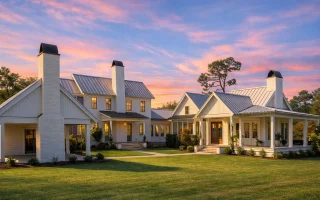 Plan  20-1643 - Origin House |  Southern Farmhouse - 3-Bed, 2.5-Bath, 1,896 SF