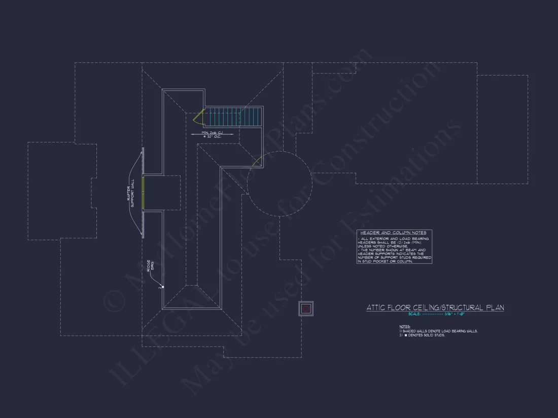 Stunning 2-Story Home Plan with Detailed CAD Designs