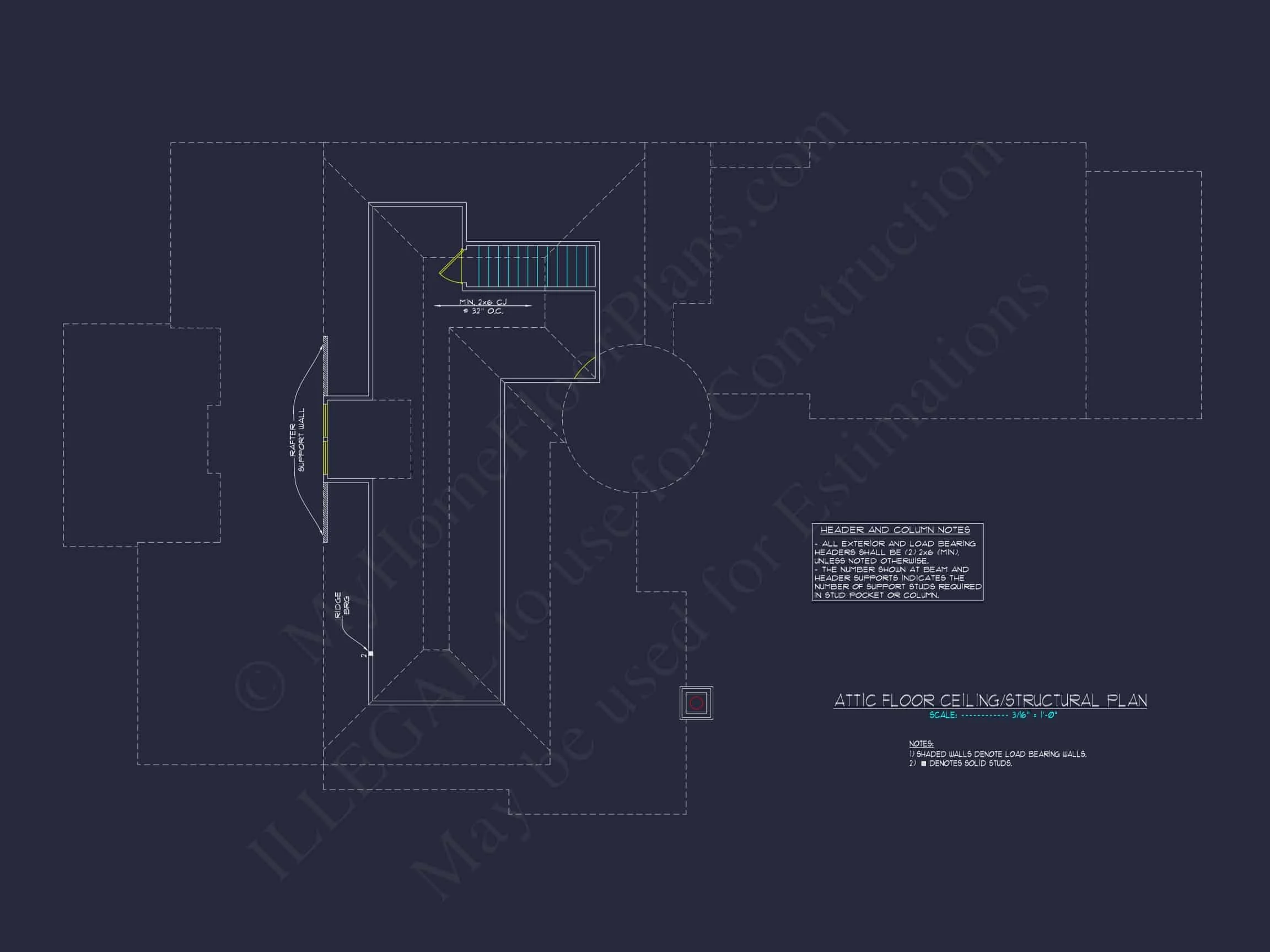 9-1363 HOUSE PLAN - Stunning 2-Story House Plan with Detailed CAD Designs 36 Stunning 2-Story Home Plan with Detailed CAD Designs