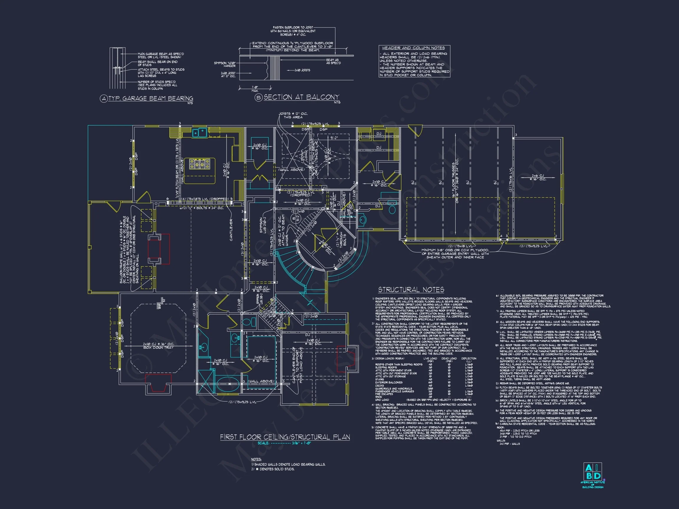9-1363 HOUSE PLAN - Stunning 2-Story House Plan with Detailed CAD Designs 38 Stunning 2-Story Home Plan with Detailed CAD Designs