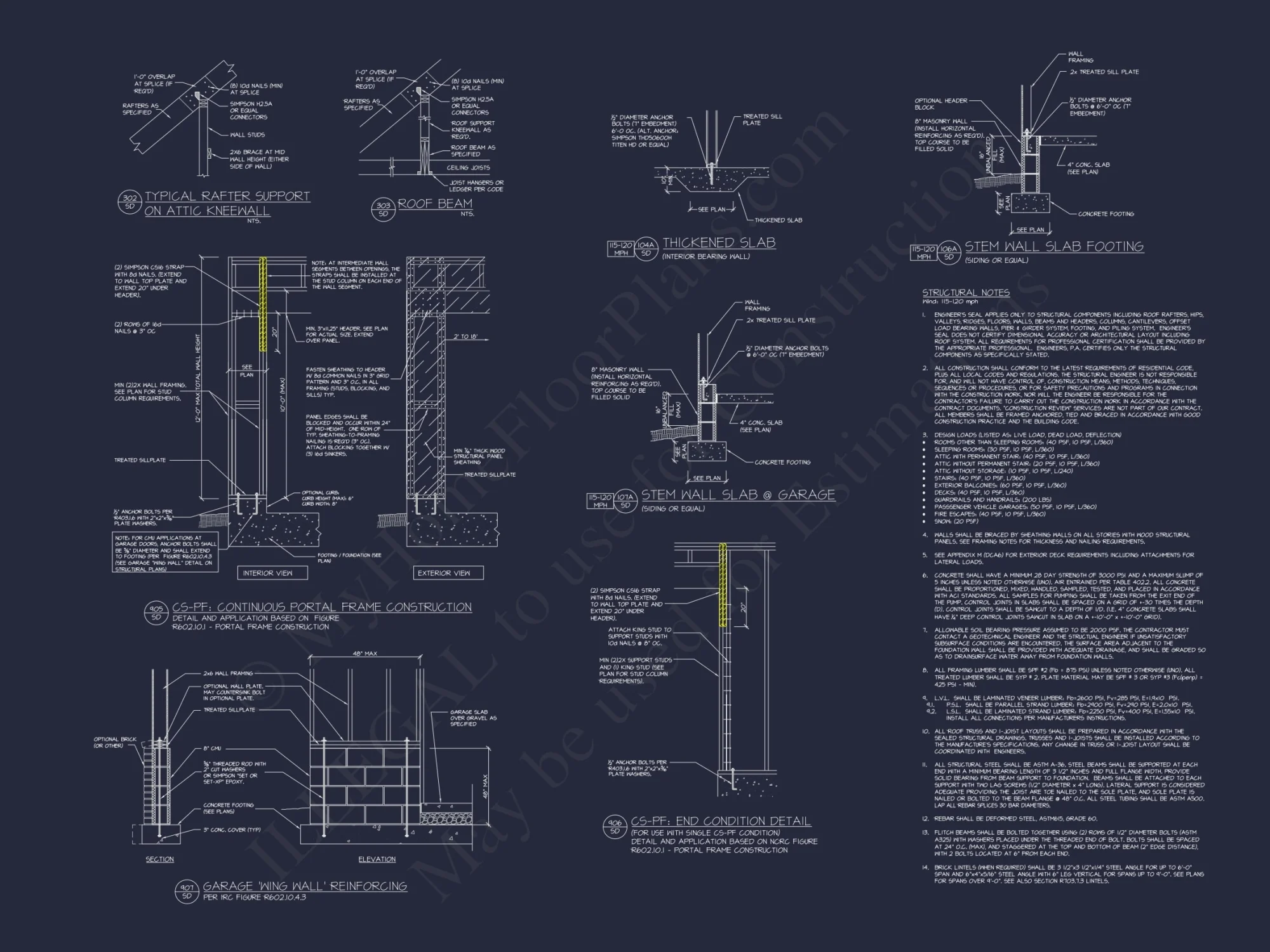 Spacious 1-Story 5-Bedroom House Plan with Modern Craftsman Design